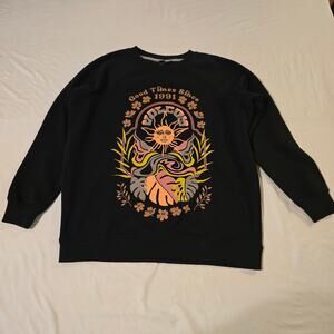 Volcom women's XS graphic sweatshirt nwt